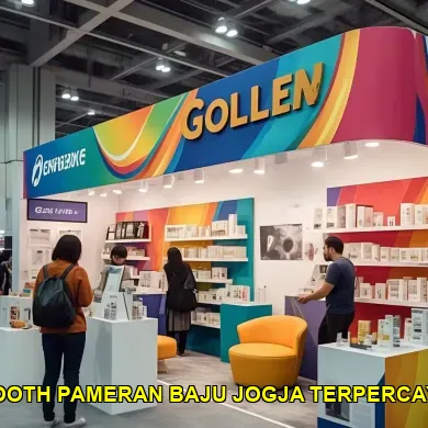 booth pameran baju jogja terpercaya